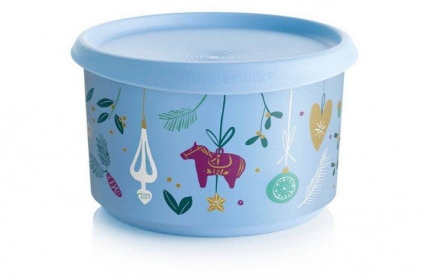 Tupperware Xmas karcsonyi kerek trol j, akcis