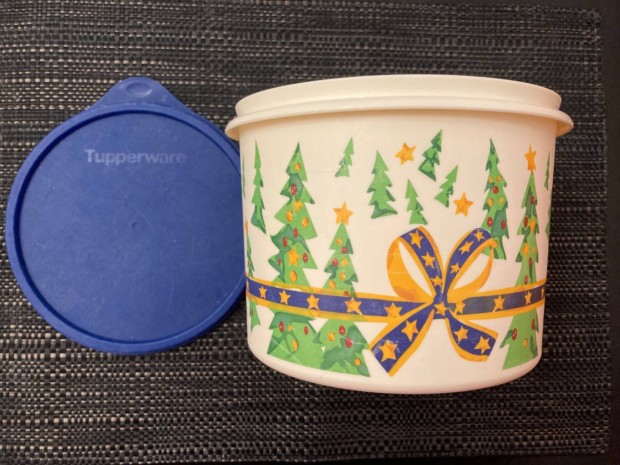 Tupperware karcsonyi mints frissen tart doboz 1,7 literes!