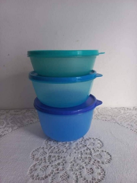 Tupperware kk nagy friss tl szett 3db j, akcis