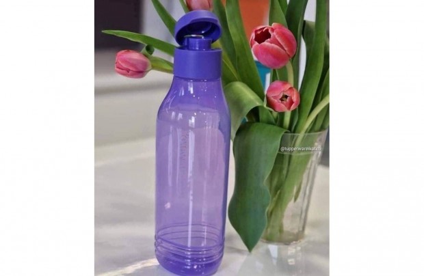 Tupperware lila öko palack sportkupakos 750 ml Új, akciós