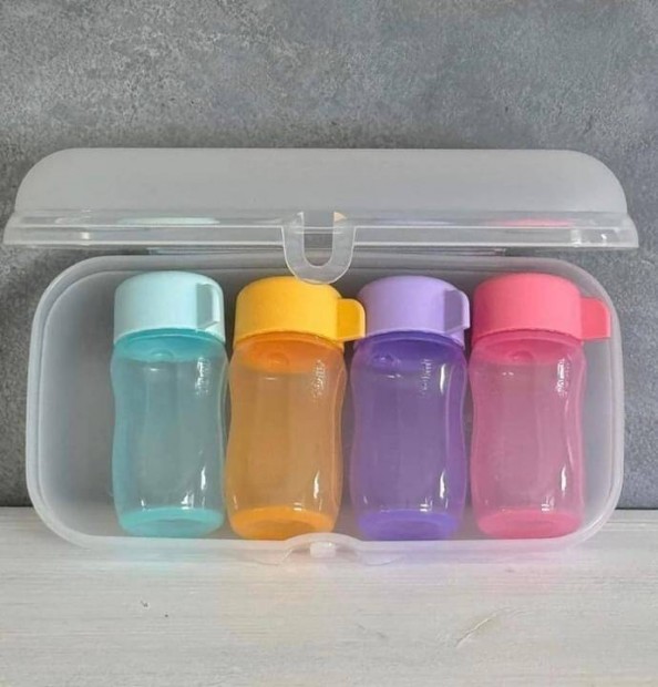 Tupperware mini ko palack szett hossz uzsidoboz trolval j