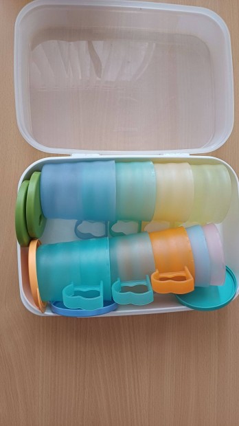 Tupperware poharak, bgrk s nagy csemegztl