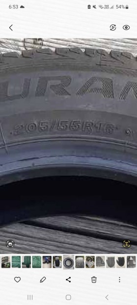 Turanza 205 55r16 ny�ri gumi 4 db