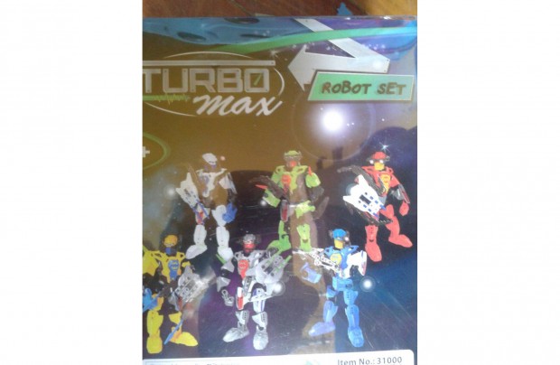 Turbo Max Robot figura jtk