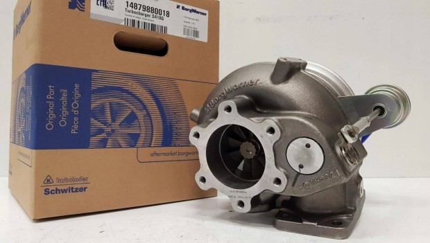 Turbófeltöltő Borgwarner KKK Mercedes-Benz / Perkins motorhoz
