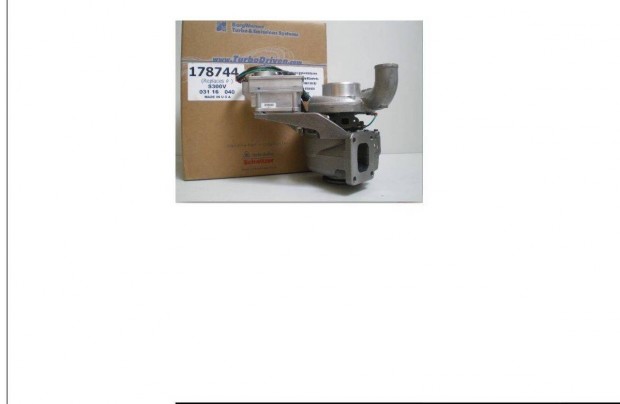 Turbófeltöltő Schwitzer John Deere kombájnokhoz (6090H motor)