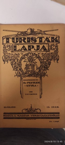 Tristk Lapja 19 Szm 1931 s 1935 kzttiek