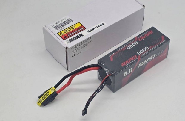 Turnigy 8000mah 4S 14.8V 140C XT90 Lipo akkumul�tor etet�haj� RC haj�