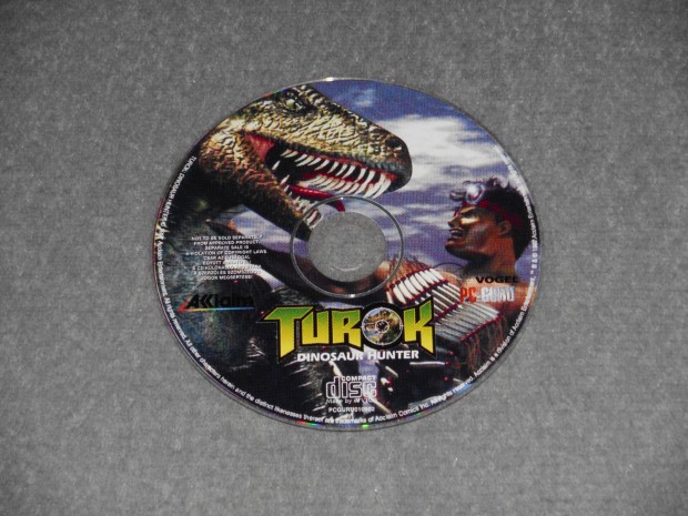 Turok - Dinosaur Hunter Számítógépes PC játék (PC Guru újságmelléklet)