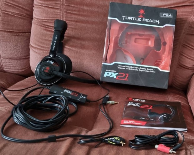 Turtle Beach Ear Force PX21 vezetkes gamer fejhallgat (X360, PS3, PC