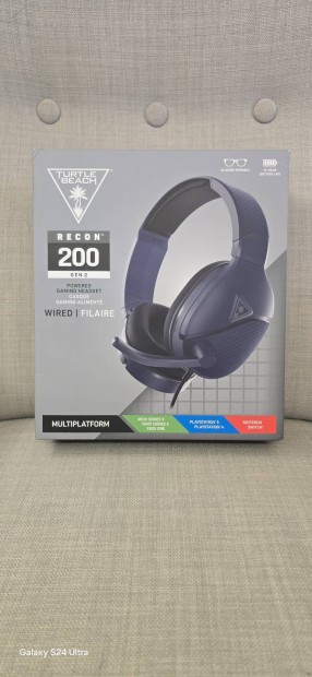 Turtle Beach Recon 200 Gen 2 fejhallgat Ps/Xbox/Nintendo Switch