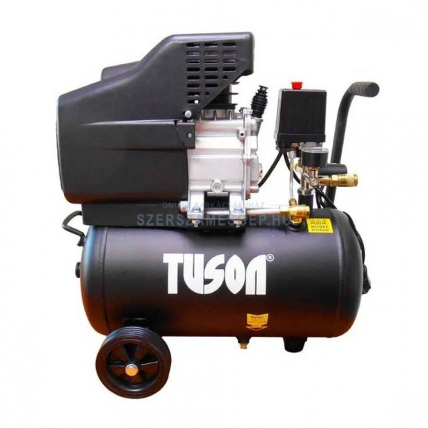 Tuson 24 literes olajos kompresszor, 1.5kW / 8 Bar