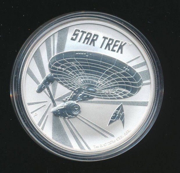 Tuvalu 1 oz ezst 2016, Star Trek