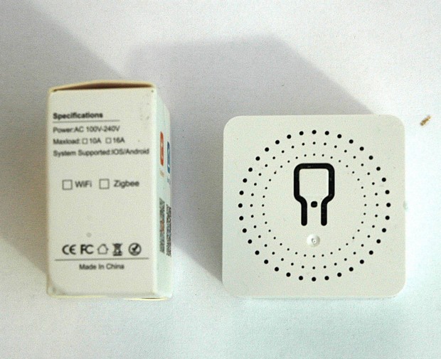 Tuya Smart life app kompatibilis mini wifi okosrel