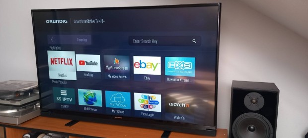 Tv 140 cm-es 55 col smart FHD LED Grundig 