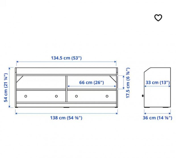 Tv llvny Lack Ikea