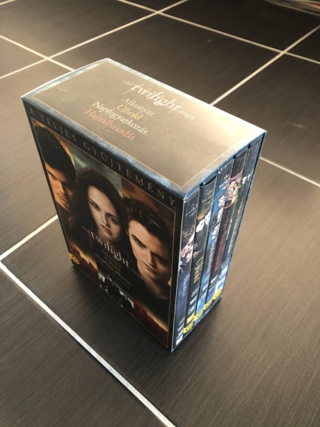 Twilight alkonyat teljes sorozat dvd