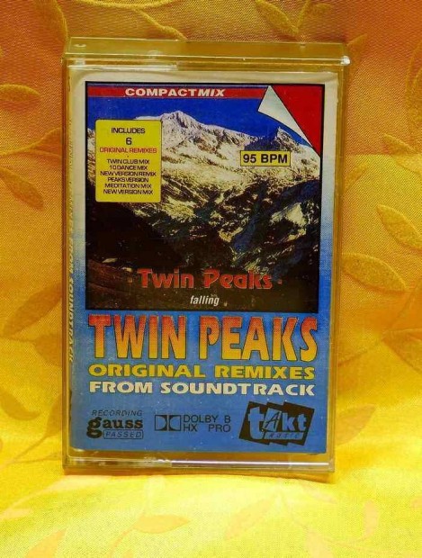 Twin Peaks - Falling remix kazetta ritka!