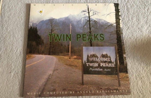 Twin Peaks soundtrack bakelit LP