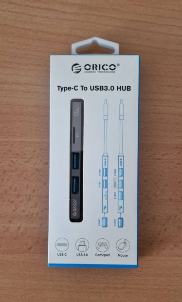 Type-C / USB-C to USB 3.0 HUB+SD krtya olvas USB dokkol eloszt
