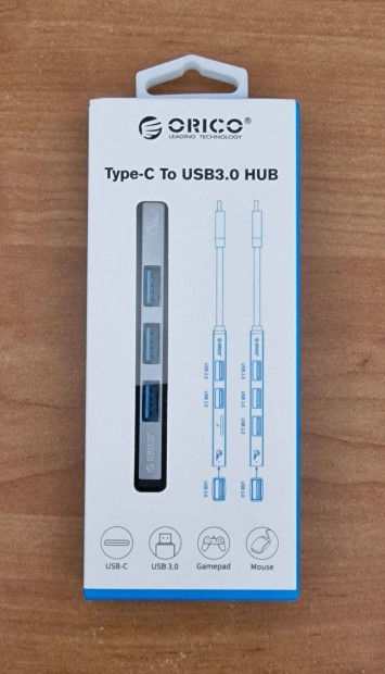 Type-C / USB-C to USB 3.0 HUB USB dokkoló elosztó