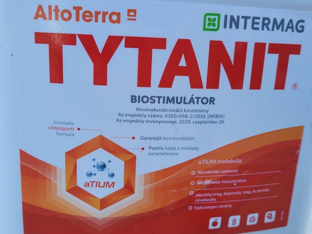 Tytanit ,biostimulátor,terméshozamnövelő