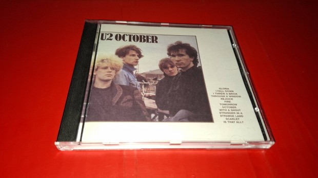 U2 October Cd 