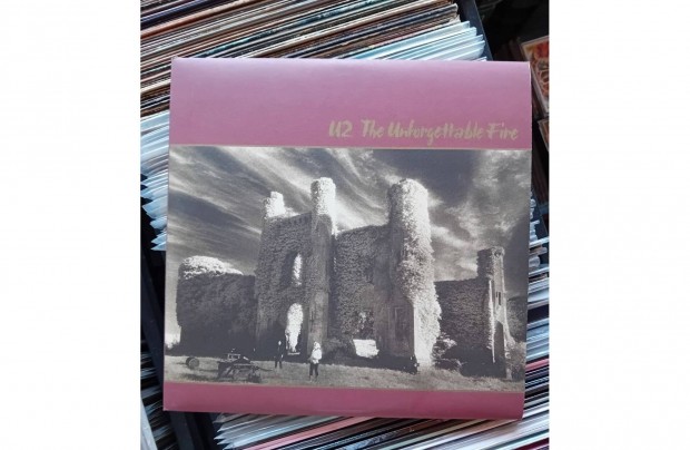 U2-The Unforgettable Fire bakelit lemez