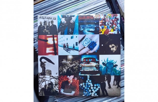 U2 - Achtung Baby Dupla Bakelit Lemez LP Bontatlan