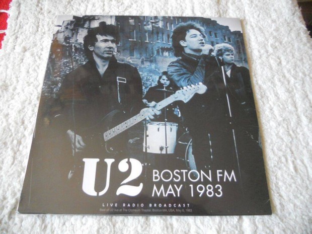 U2 : Boston FM 1983 LP ( j, Flis)