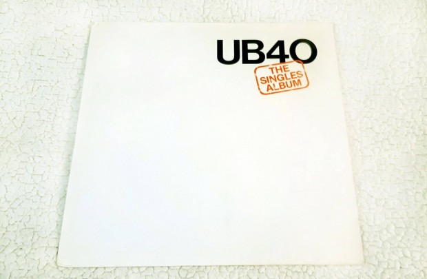UB40, "The Singles Album", Lp, bakelit lemezek
