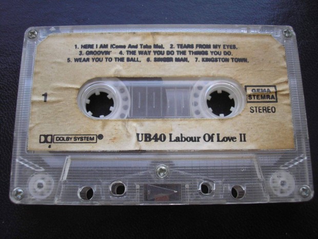 UB 40 -Labour of Love II. , gyri msoros kazetta