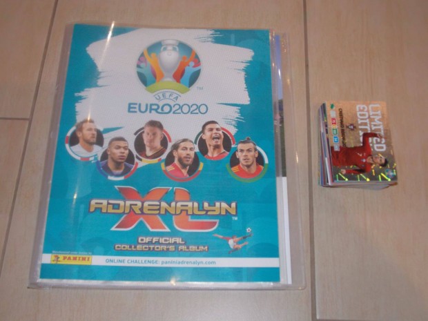 UEFA 2020 Adrenalyn album és fociskártyák
