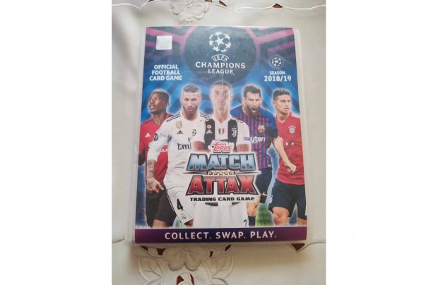UEFA Champions League 2018-2019. Match Attax. Road to Madrid 19 (Topps