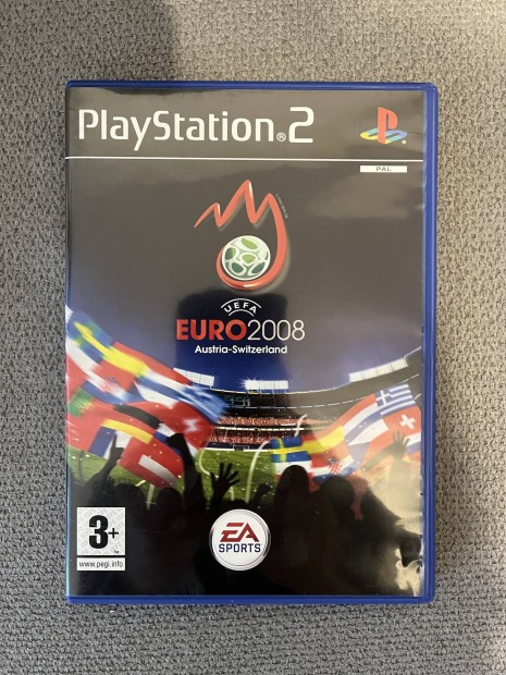 UEFA EURO 2008 PS2 jtk - eredeti lemez