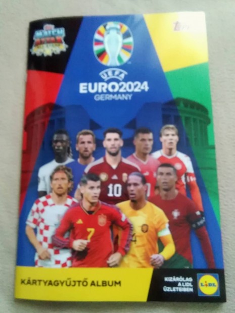 UEFA EURO Germany Lidl krtyagyjt album 108 db krtyval