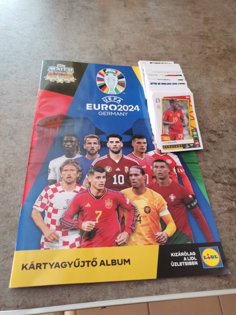 UEFA Euro2024 krtyaalbum az sszes krtyval