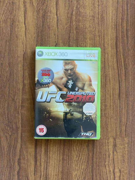 UFC 2010 Undisputed eredeti Xbox 360 jtk
