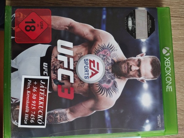 UFC 3 , Ketrecharc Xbox ONE Jtk