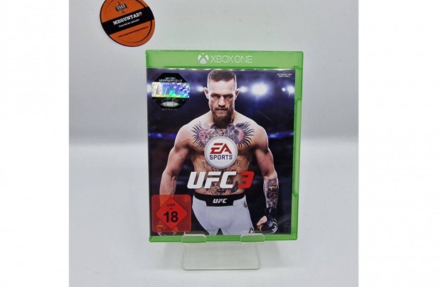 UFC 3 - Xbox One jtk, hasznlt