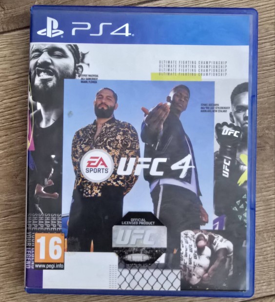 UFC 4 Ps4 Ps5 hasznlt jtk Playstation 4 5