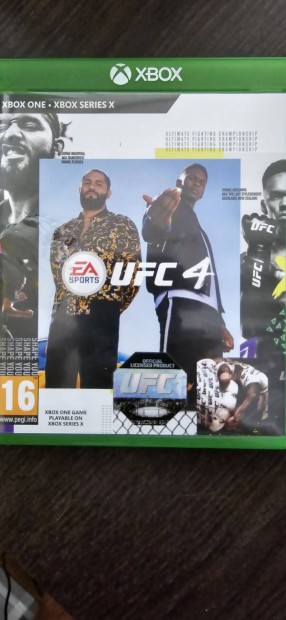 UFC 4 Xbox One hasznlt jtk Series X One S 