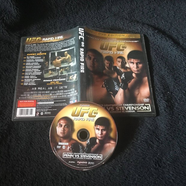 UFC 80 Rapid Fire DVD