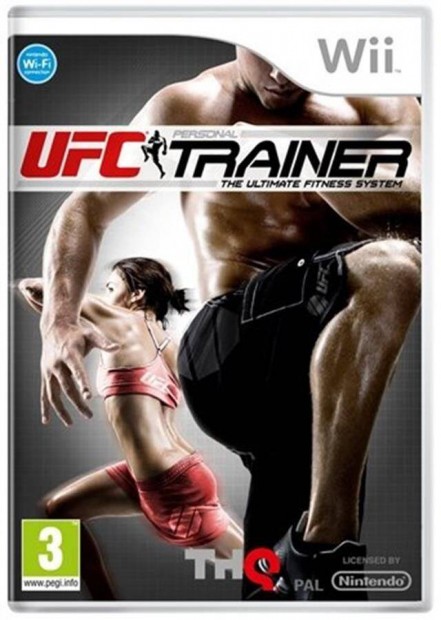 UFC Personal Trainer Wout Leg Strap Nintendo Wii jtk