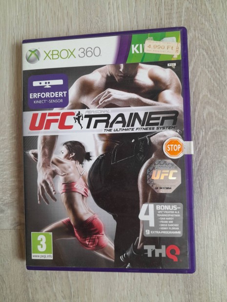 UFC Trainer Xbox 360 játék