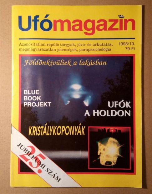 UFO Magazin 1993/10 Oktber (25.szm) 6kp+tartalom