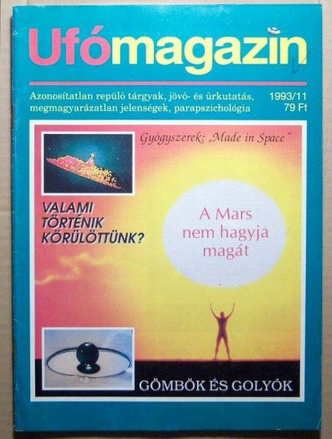 UFO Magazin 1993/11 November (26.szm) 4kp+tartalom