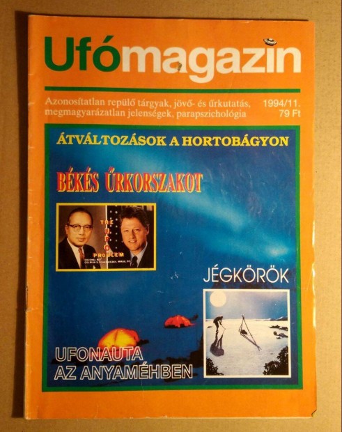 UFO Magazin 1994/11 November (38.szm) 6kp+tartalom