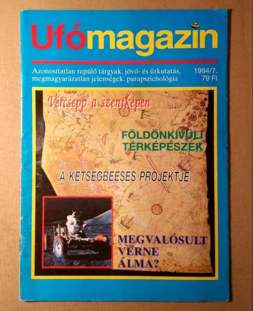 UFO Magazin 1994/7 Jlius (34.szm) 6kp+tartalom