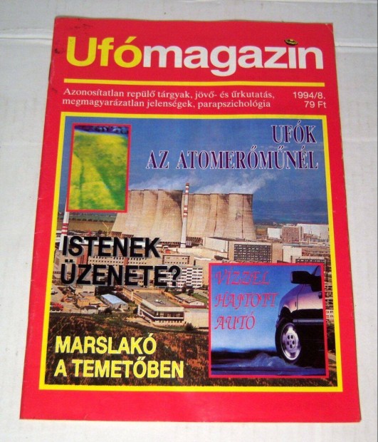 UFO Magazin 1994/8 Augusztus (35.szm) 5kp+tartalom